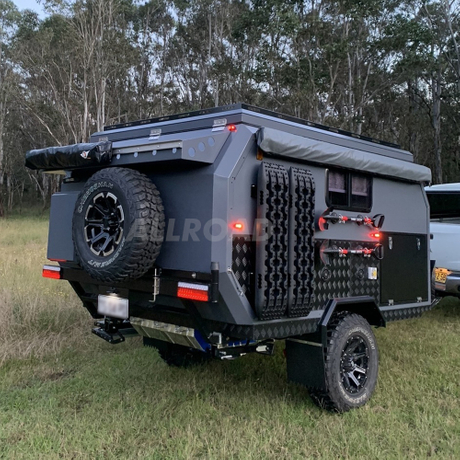 Nuevo remolque de viaje personalizado de lujo para caravana camper todoterreno todoterreno